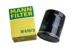 Фильтр масляный W610 для FIAT DOBLO c бортовой платформой/ходовая часть (263_) 1.4 2010-, код двигателя 843A1.000, V см3 1368, кВт 70, л.с. 95, бензин, MANN-FILTER W6103