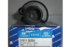 Фильтр топливный для FIAT DOBLO c бортовой платформой/ходовая часть (263_) 1.4 2010-, код двигателя 843A1.000, V см3 1368, кВт 70, л.с. 95, бензин, Hyundai-KIA 3191138204